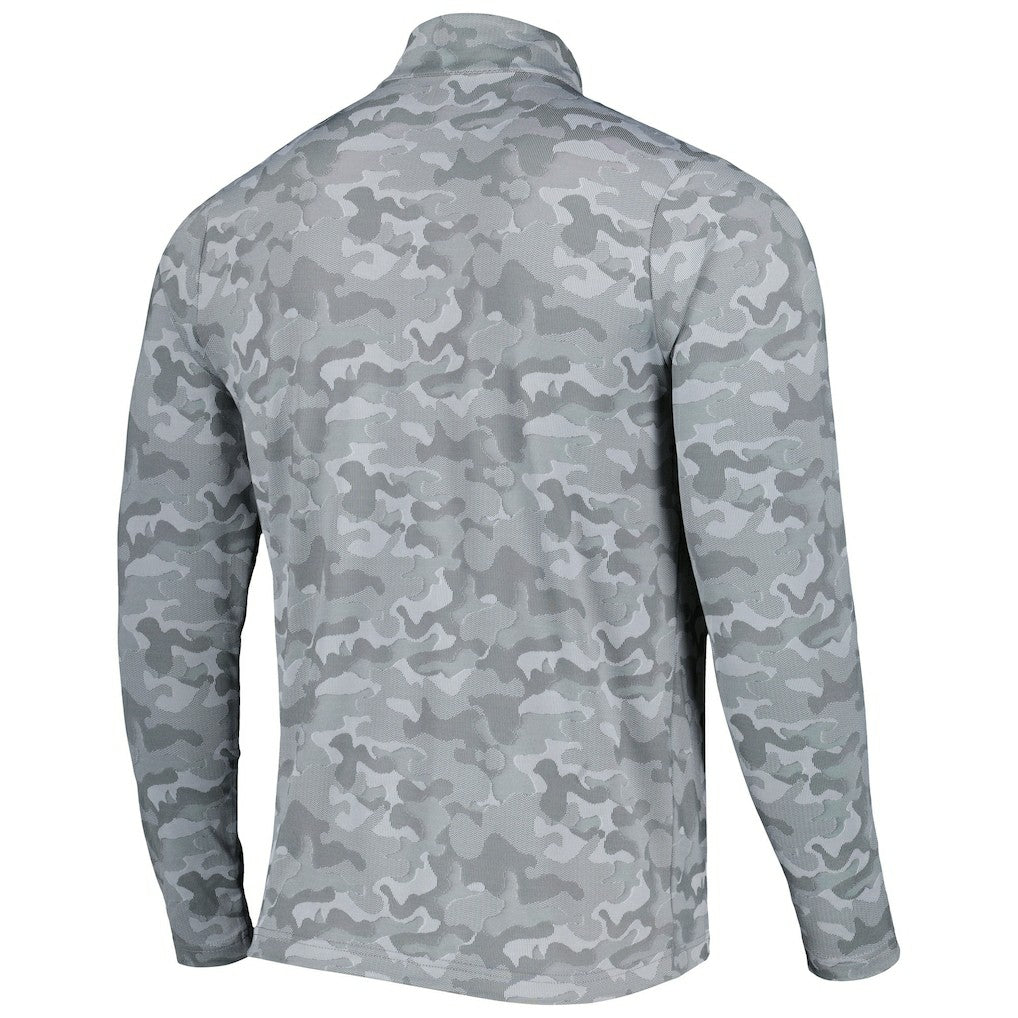 Los Angeles Chargers Antigua Brigade Quarter-Zip Sweatshirt Gray
