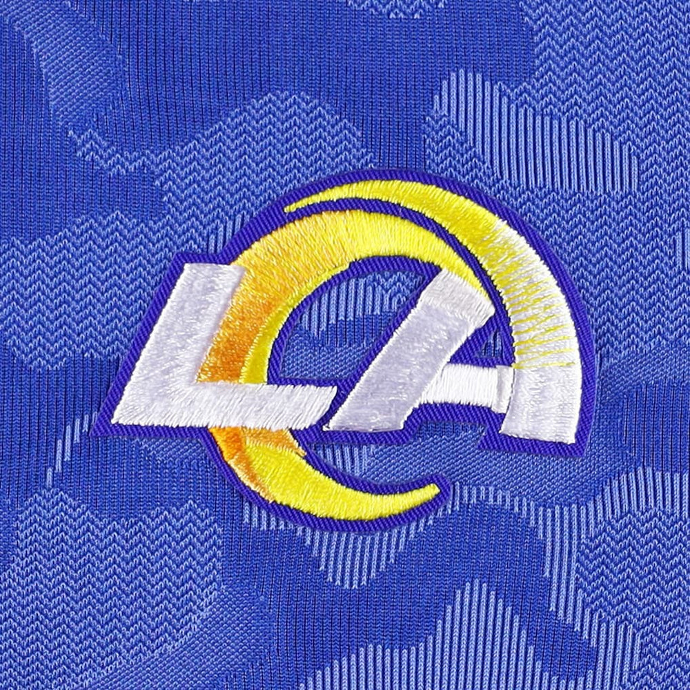 Los Angeles Rams Antigua Brigade Quarter-Zip Sweatshirt Royal