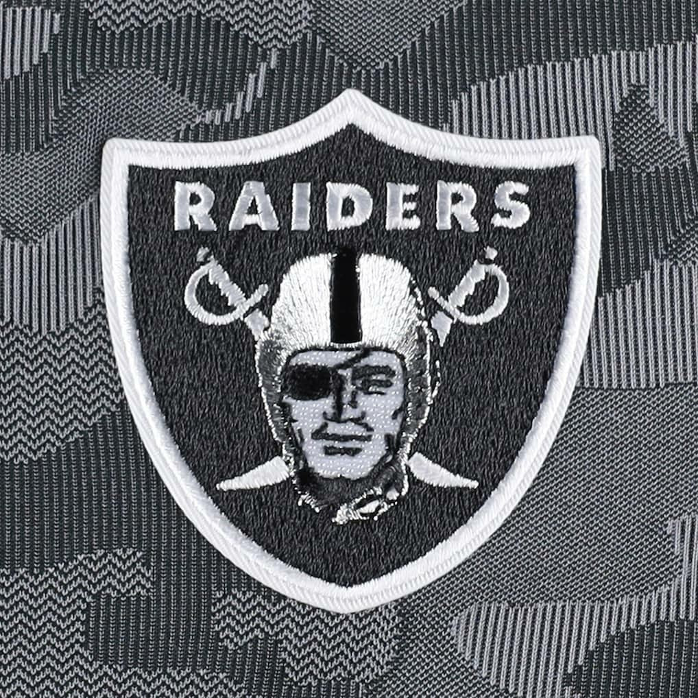 Las Vegas Raiders Antigua Brigade Quarter-Zip Sweatshirt Black