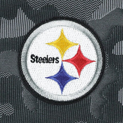 Pittsburgh Steelers Antigua Brigade Quarter-Zip Sweatshirt Black
