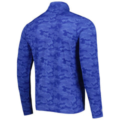 Seattle Seahawks Antigua Brigade Throwback Quarter-Zip Top Royal