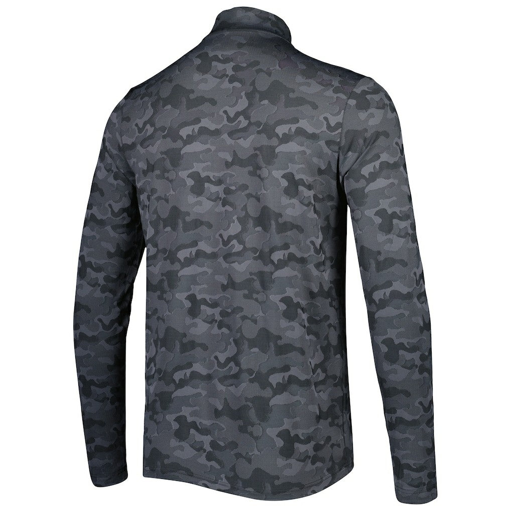 Washington Commanders Antigua Brigade Quarter-Zip Sweatshirt Black