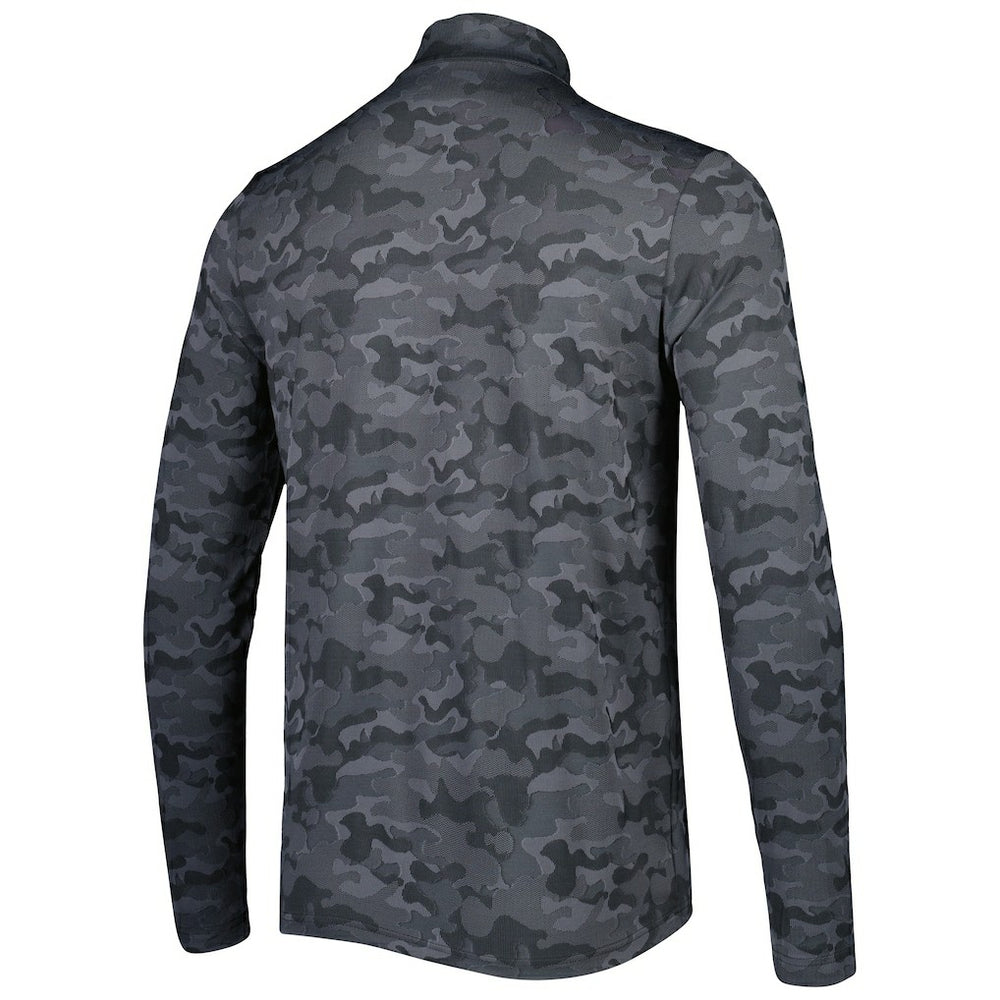 Washington Commanders Antigua Brigade Quarter-Zip Sweatshirt Black