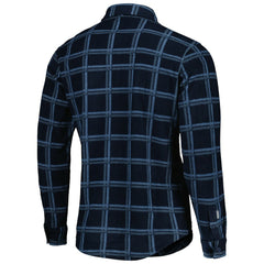 New England Patriots Antigua Industry Flannel Button-Up Shirt Jacket Navy