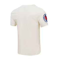 Texas Rangers Pro Standard Cooperstown Collection Old English T-Shirt - Cream - MLB Sale