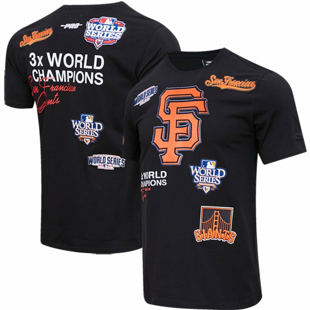 San Francisco Giants Pro Standard Championship T-Shirt - Black - MLB on Sale