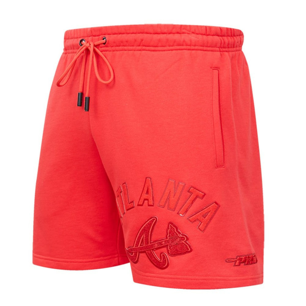 Atlanta Braves Pro Standard Triple Red Classic Shorts - MLB Sale