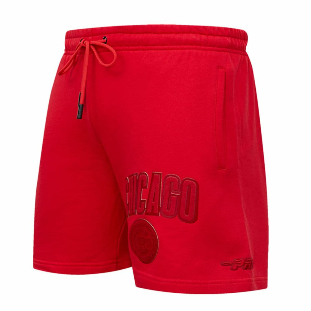 Chicago Cubs Pro Standard Triple Red Classic Shorts - MLB on Sale