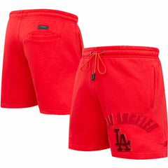 Los Angeles Dodgers Pro Standard Triple Red Classic Shorts - MLB on Sale