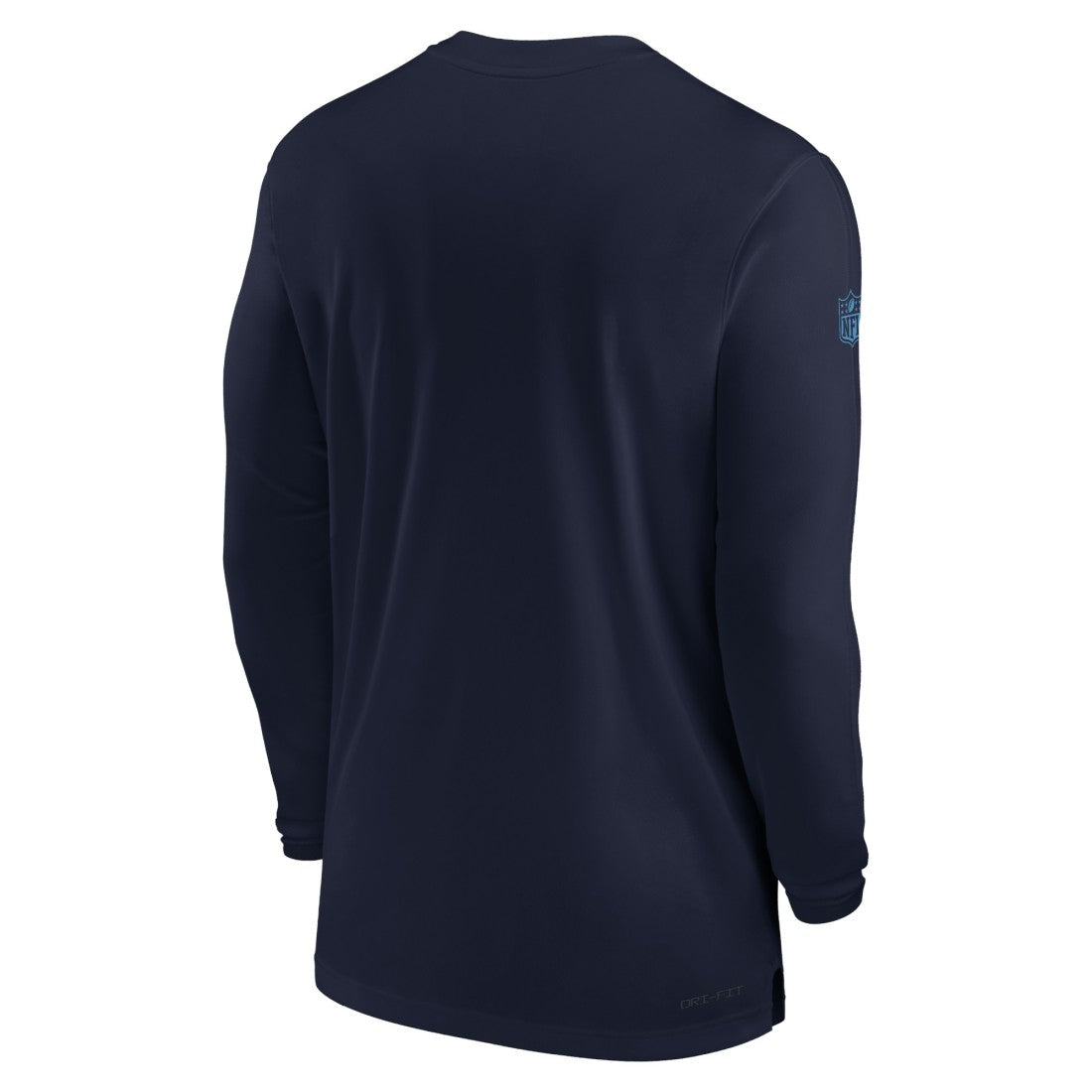 Nike Tennessee Titans Sideline Coach Performance Long Sleeve T-Shirt Navy