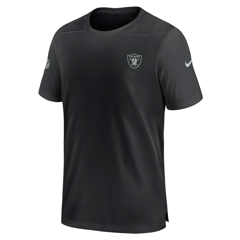 Nike Las Vegas Raiders Sideline Coach Performance T-Shirt Black