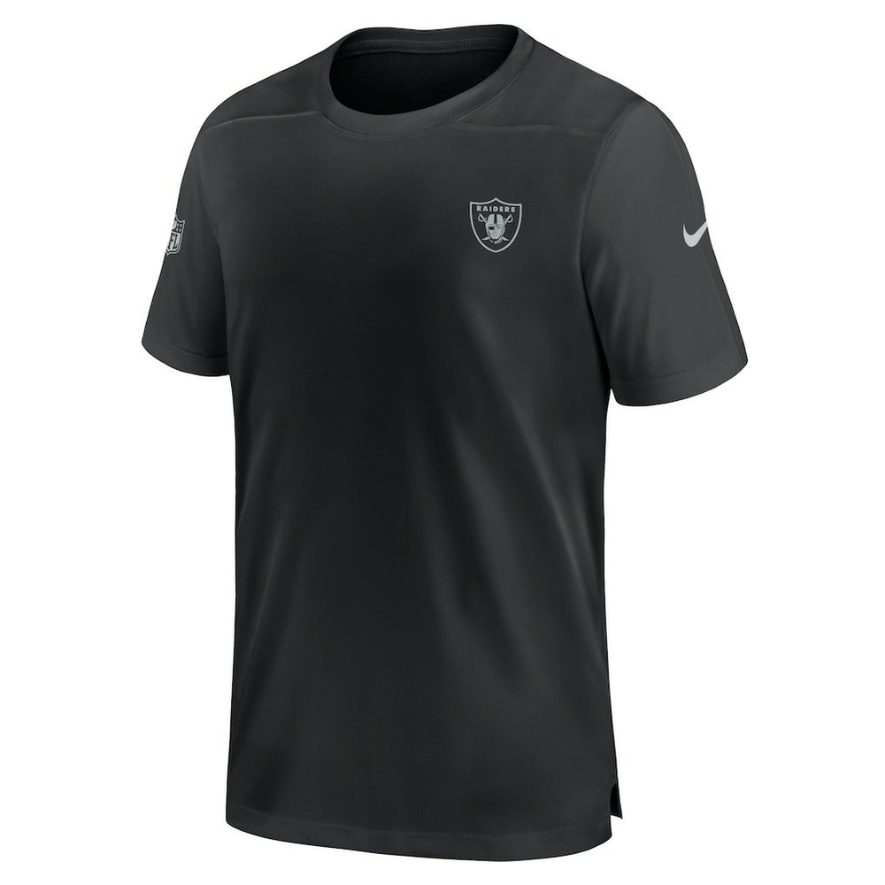 Nike Las Vegas Raiders Sideline Coach Performance T-Shirt Black
