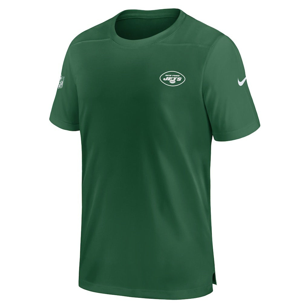 Nike New York Jets Sideline Coach Performance T-Shirt Green