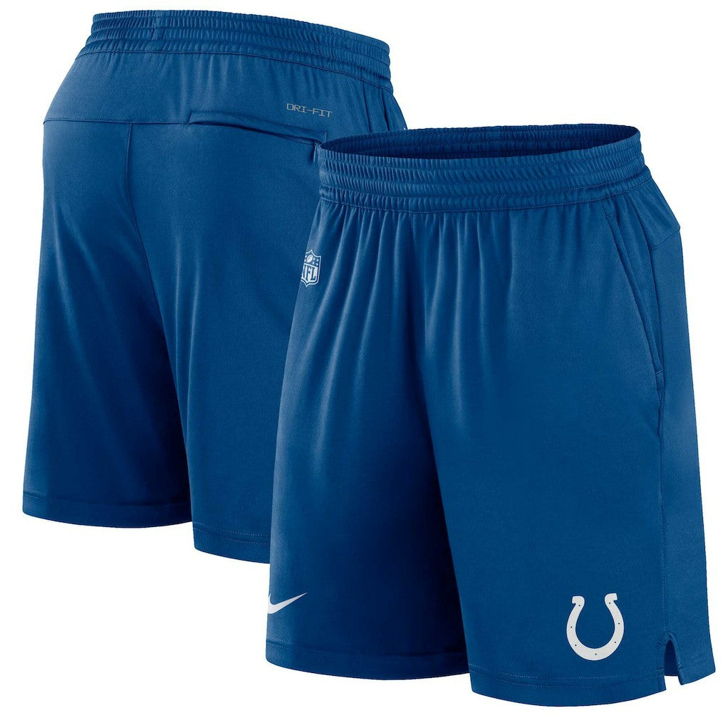 Nike Indianapolis Colts Sideline Performance Shorts Royal