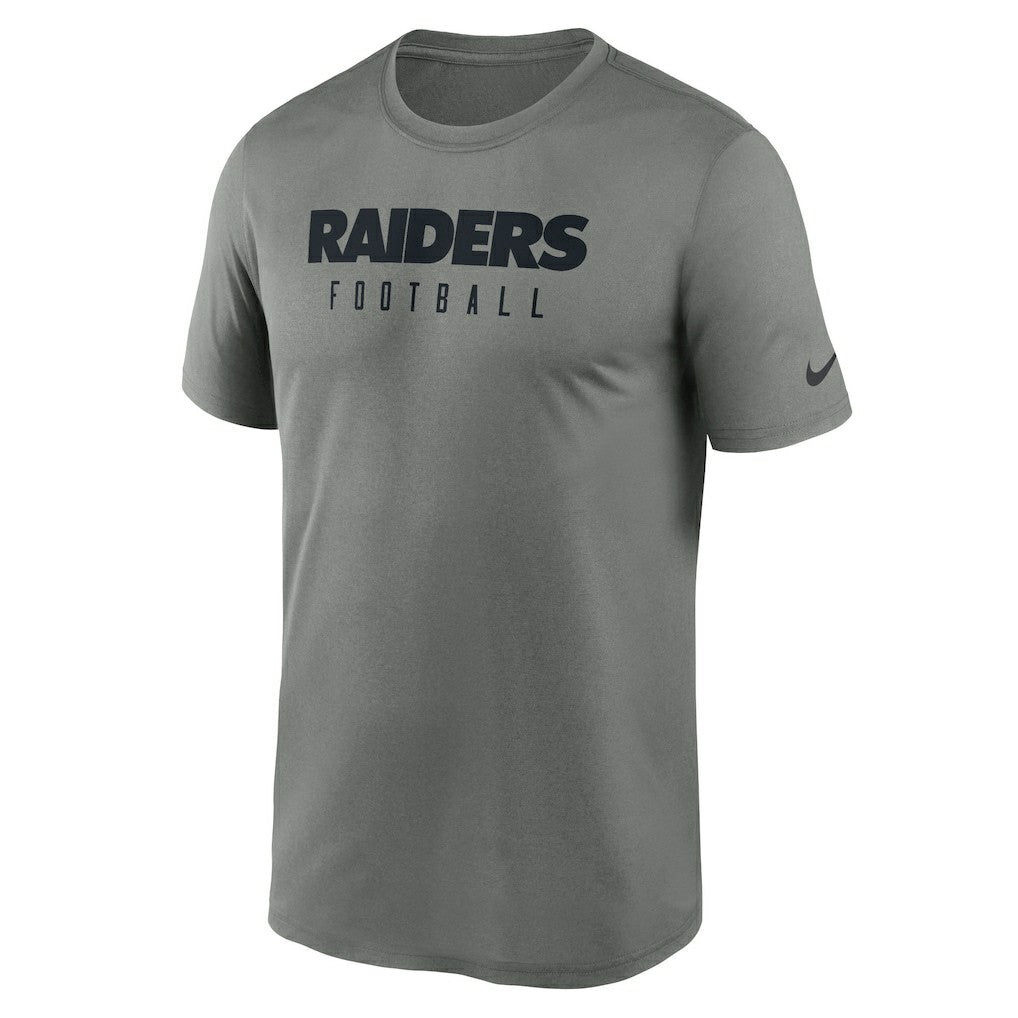 Nike Las Vegas Raiders Sideline Legend Performance T-Shirt Heather Gray