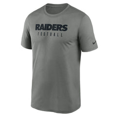 Nike Las Vegas Raiders Sideline Legend Performance T-Shirt Heather Gray