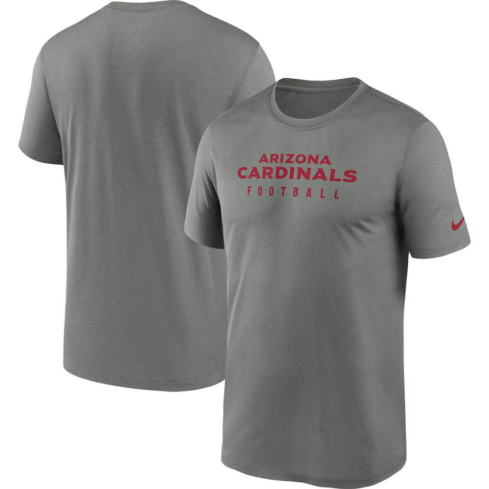 Nike Arizona Cardinals Sideline Legend Performance T-Shirt Heather Gray