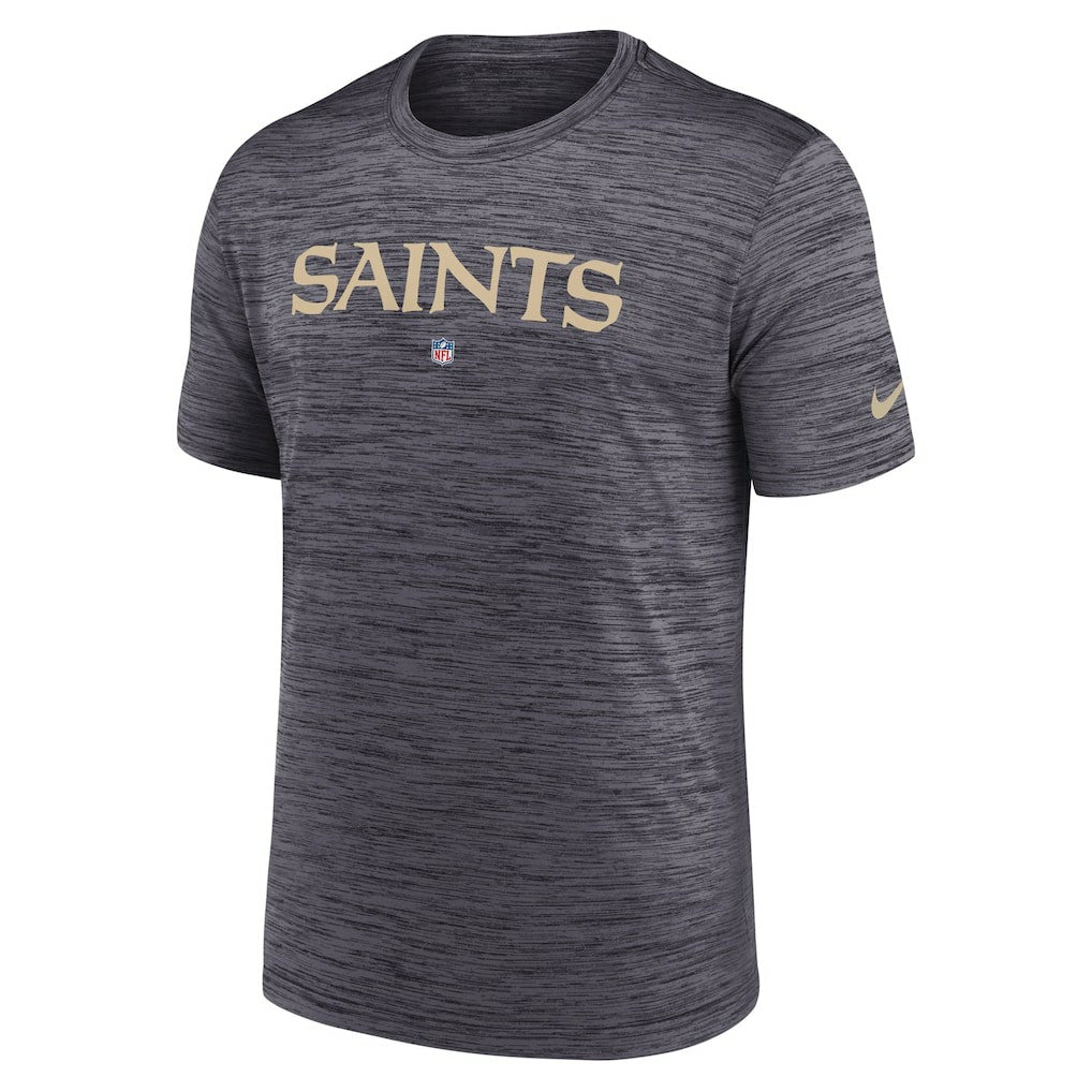 Nike New Orleans Saints Velocity Performance T-Shirt Black