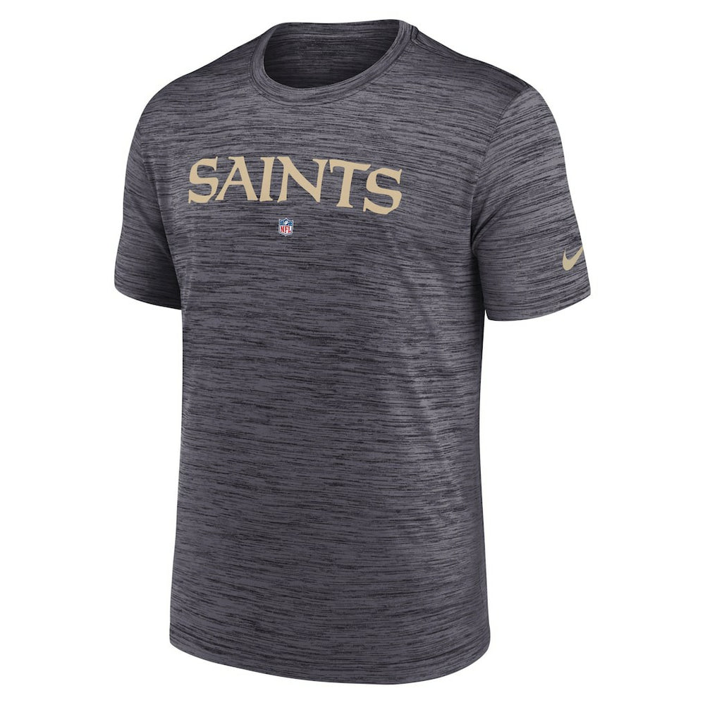 Nike New Orleans Saints Velocity Performance T-Shirt Black