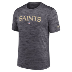 Nike New Orleans Saints Velocity Performance T-Shirt Black