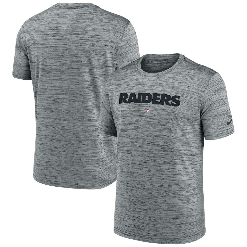 Nike Las Vegas Raiders Velocity Performance T-Shirt Gray