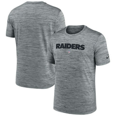 Nike Las Vegas Raiders Velocity Performance T-Shirt Gray