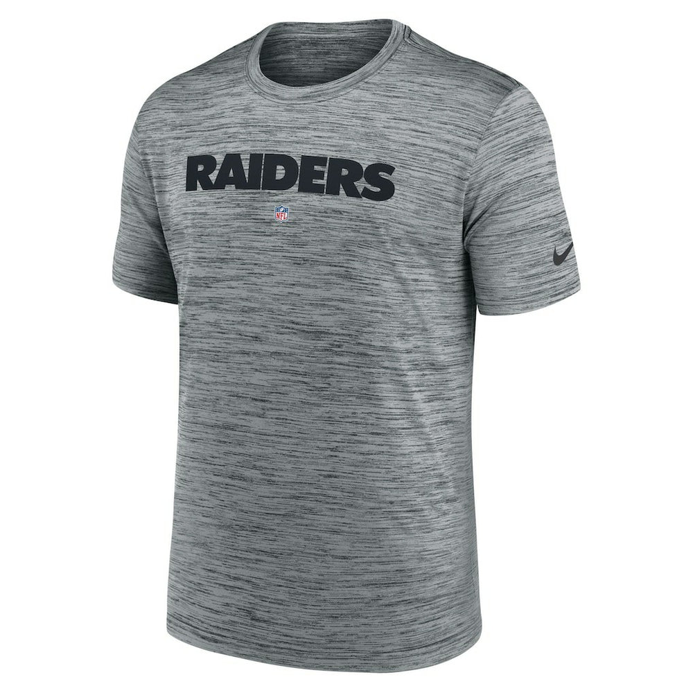 Nike Las Vegas Raiders Velocity Performance T-Shirt Gray
