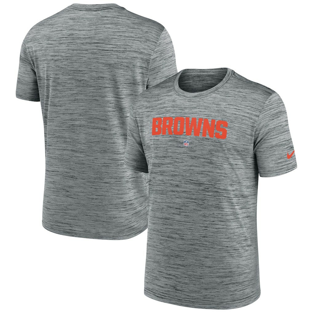 Nike Cleveland Browns Velocity Performance T-Shirt Gray