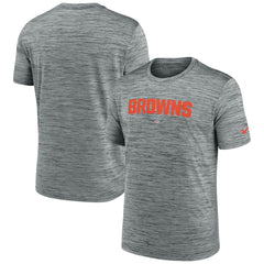 Nike Cleveland Browns Velocity Performance T-Shirt Gray