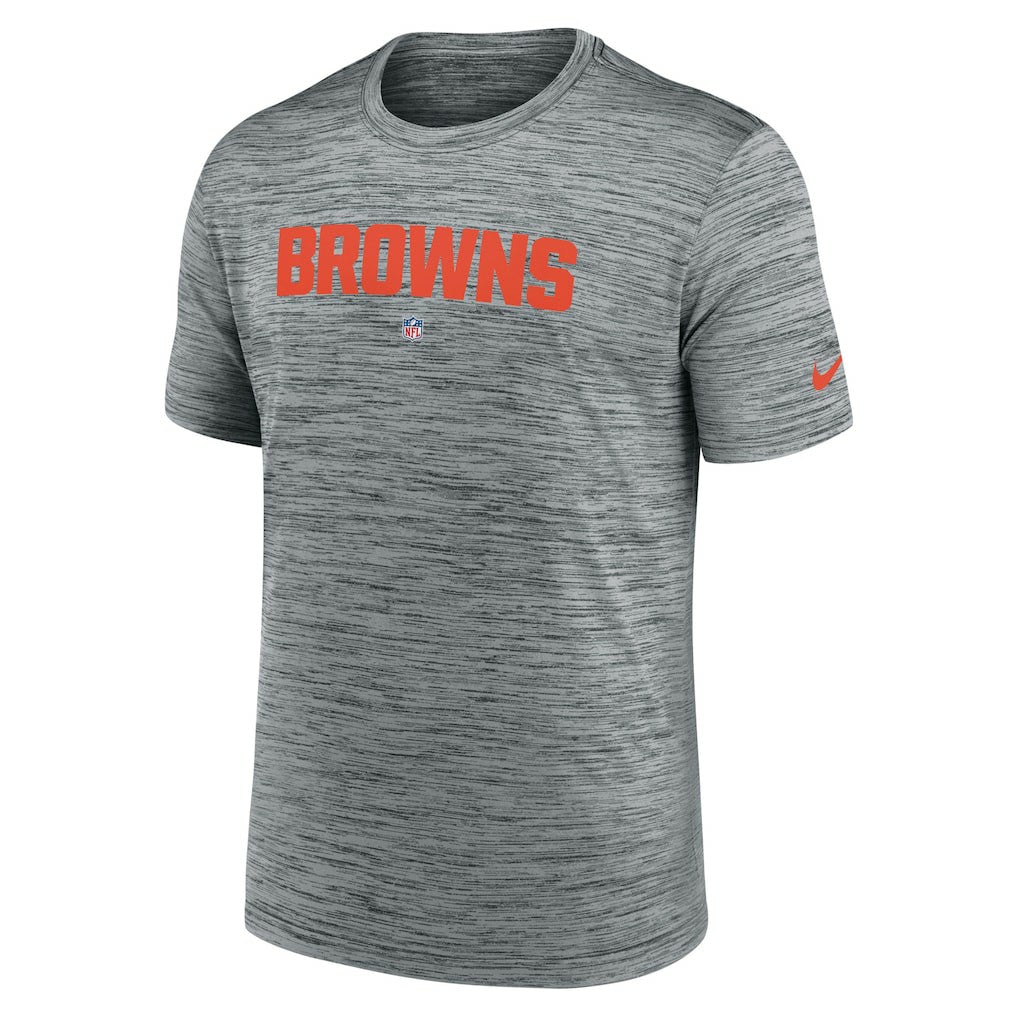 Nike Cleveland Browns Velocity Performance T-Shirt Gray