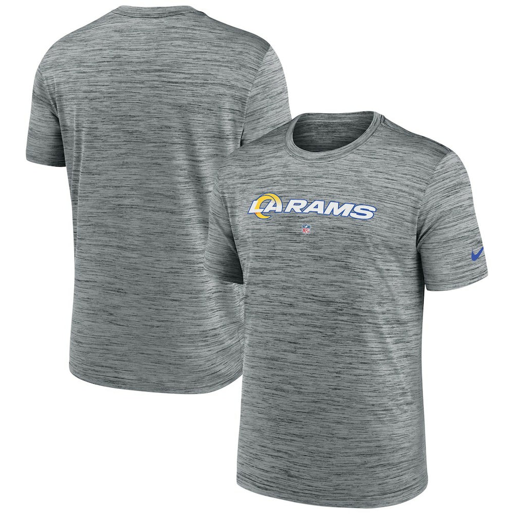 Nike Los Angeles Rams Velocity Performance T-Shirt Gray