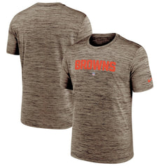 Nike Cleveland Browns Velocity Performance T-Shirt Brown