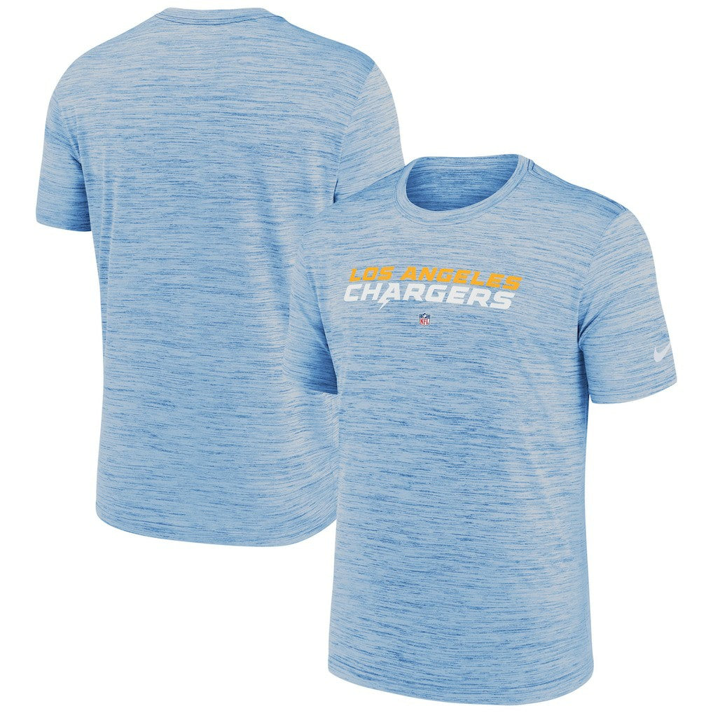 Nike Los Angeles Chargers Velocity Performance T-Shirt Powder Blue