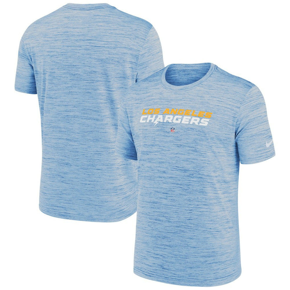 Nike Los Angeles Chargers Velocity Performance T-Shirt Powder Blue