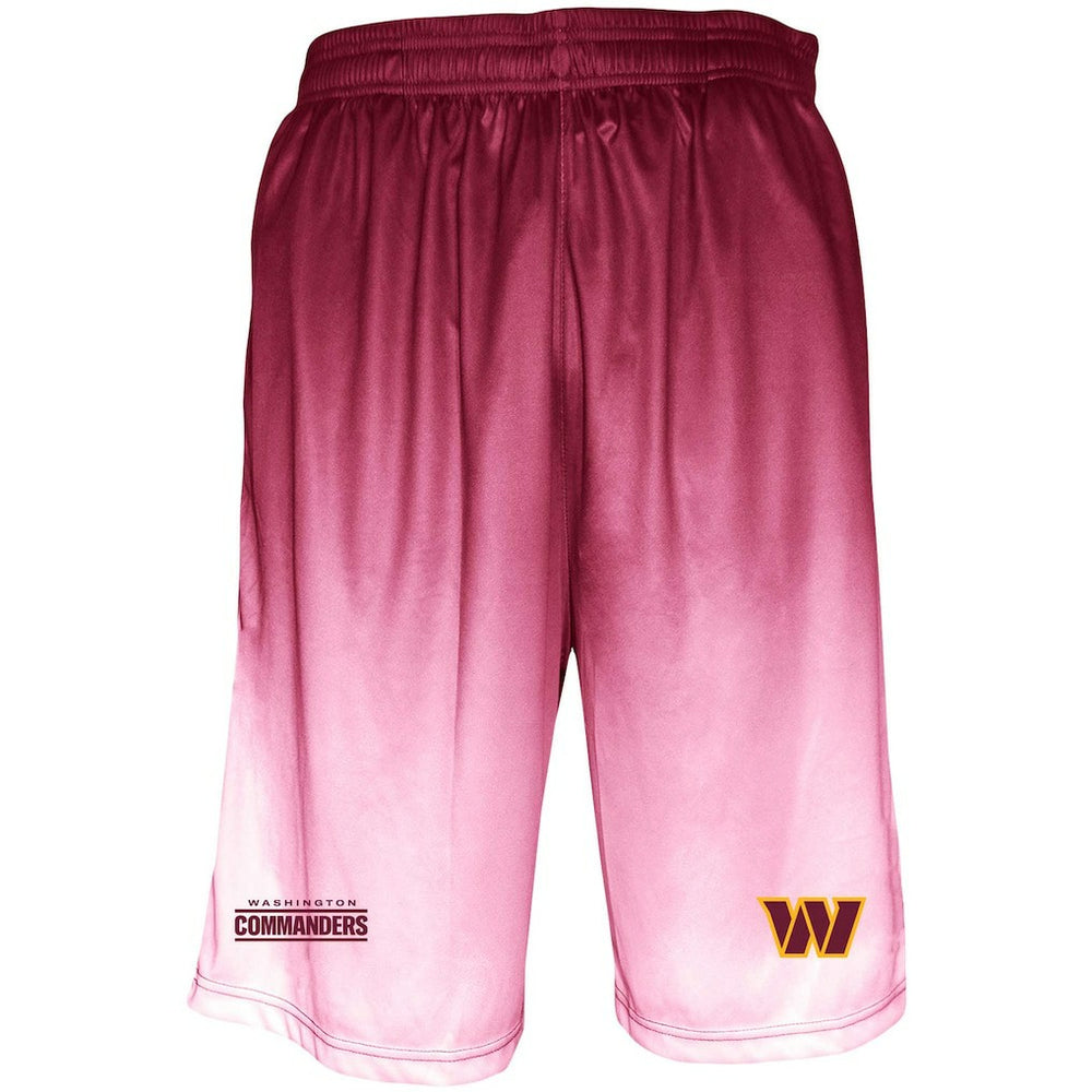 Washington Commanders Big & Tall Faded Shorts Burgundy