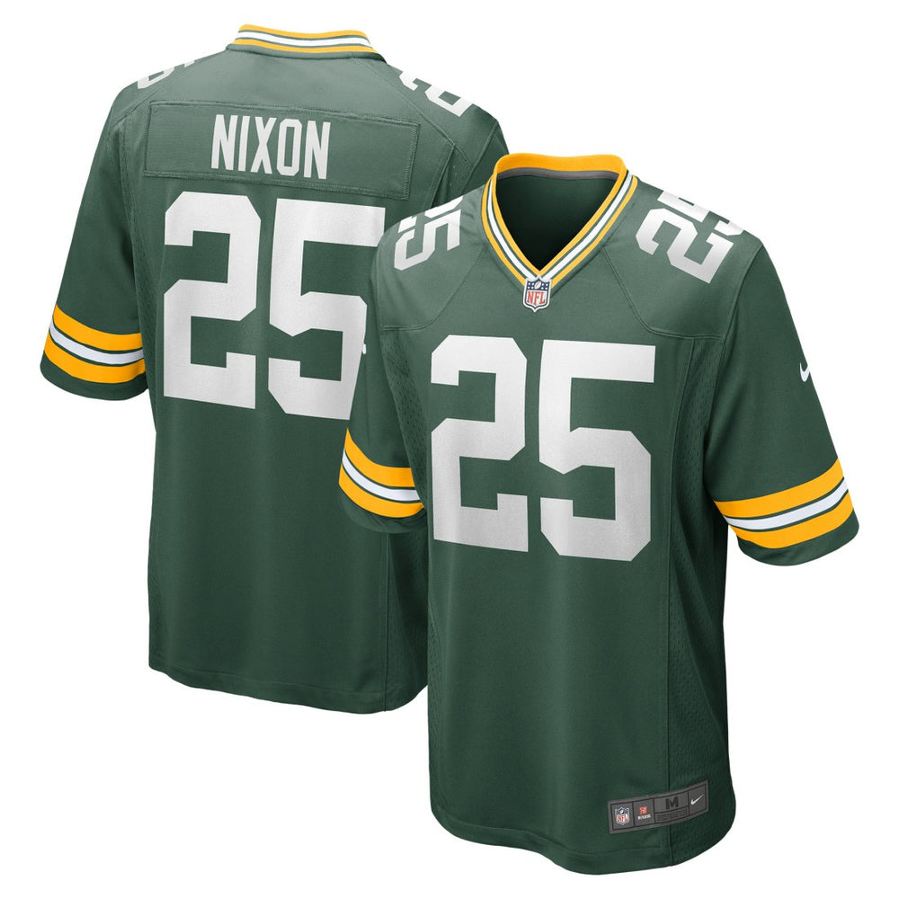 Nike Keisean Nixon Green Bay Packers Game Player Jersey Green