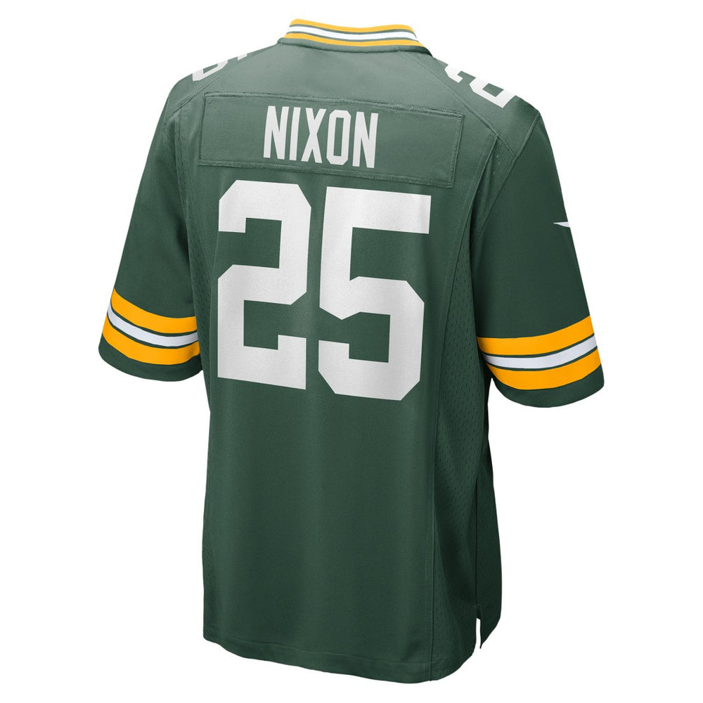 Nike Keisean Nixon Green Bay Packers Game Player Jersey Green