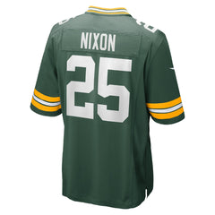Nike Keisean Nixon Green Bay Packers Game Player Jersey Green