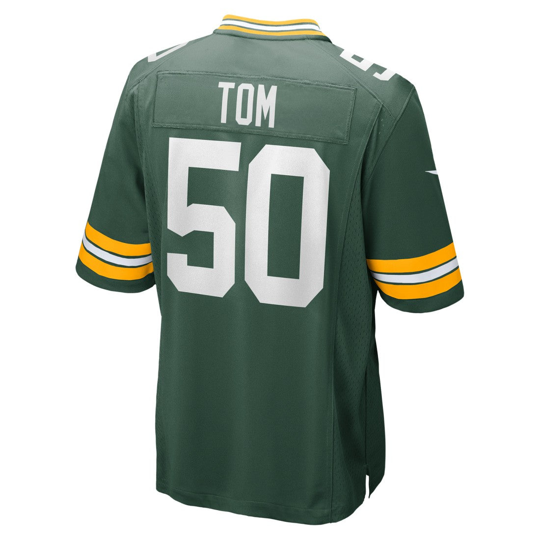 Nike Zach Tom Green Bay Packers Game Player Jersey Green