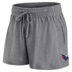 Washington Capitals Fanatics Women's Script T-Shirt & Shorts Set - Red/Heather Gray - NHL 5025687
