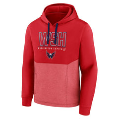 Washington Capitals Fanatics Successful Tri-Blend Pullover Hoodie - Red - NHL 5025783