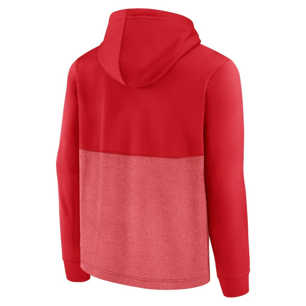 Washington Capitals Fanatics Successful Tri-Blend Pullover Hoodie - Red - NHL 5025783
