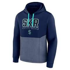 Seattle Kraken Fanatics Successful Tri-Blend Pullover Hoodie - Deep Sea Blue - NHL 5025803