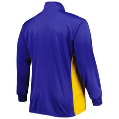 Los Angeles Rams Big & Tall Quarter-Zip Top Royal