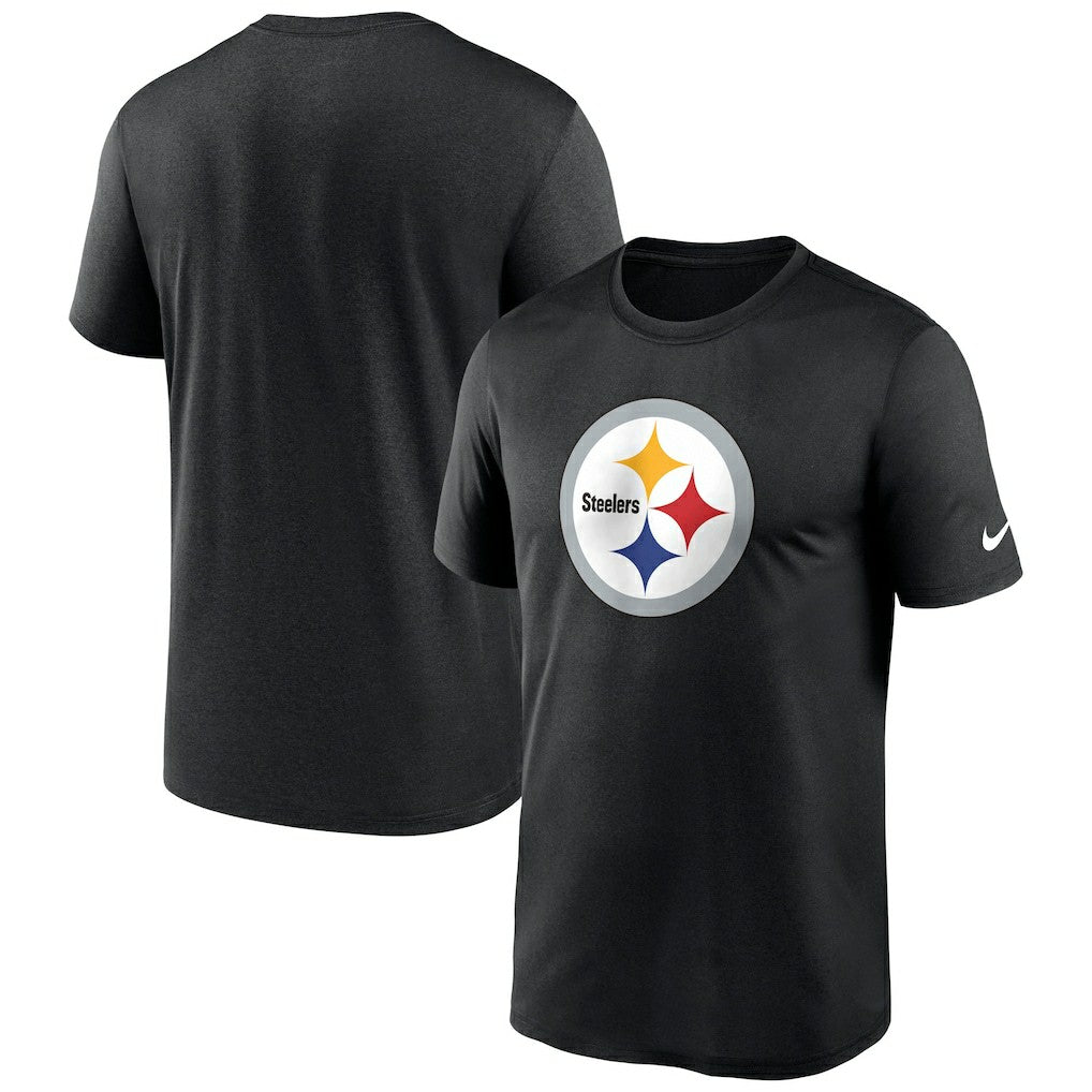 Nike Pittsburgh Steelers Primetime Legend Logo Performance T-Shirt Black
