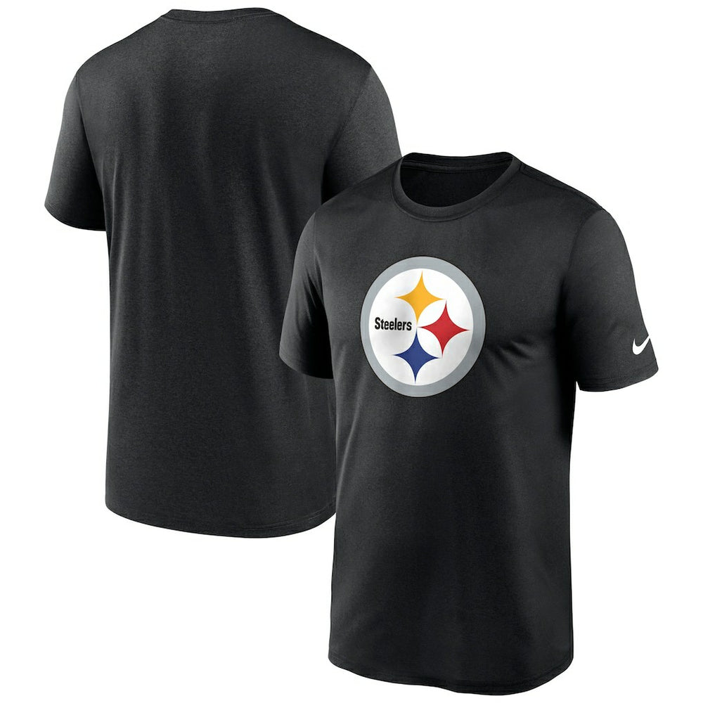 Nike Pittsburgh Steelers Primetime Legend Logo Performance T-Shirt Black