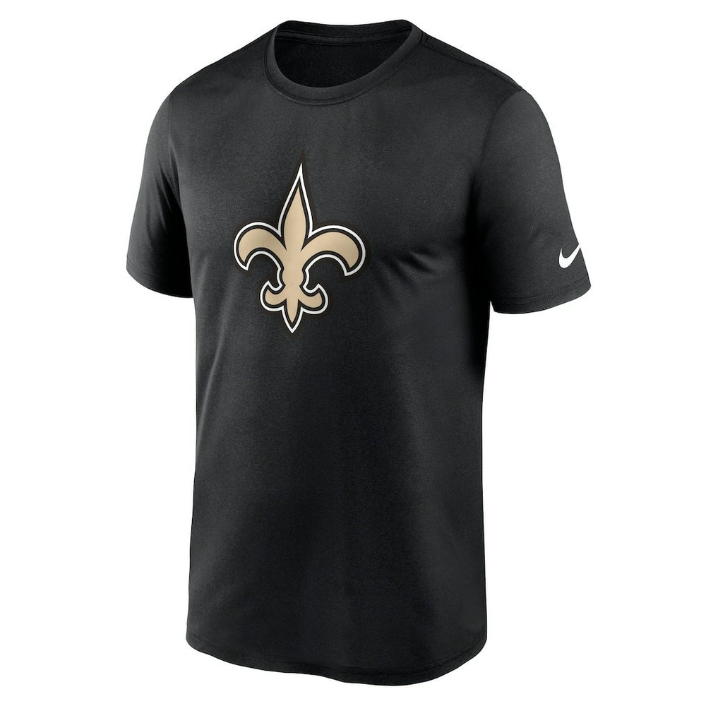 Nike New Orleans Saints Primetime Legend Logo Performance T-Shirt Black