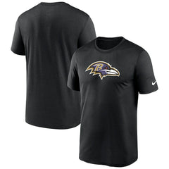 Nike Baltimore Ravens Primetime Legend Logo Performance T-Shirt Black