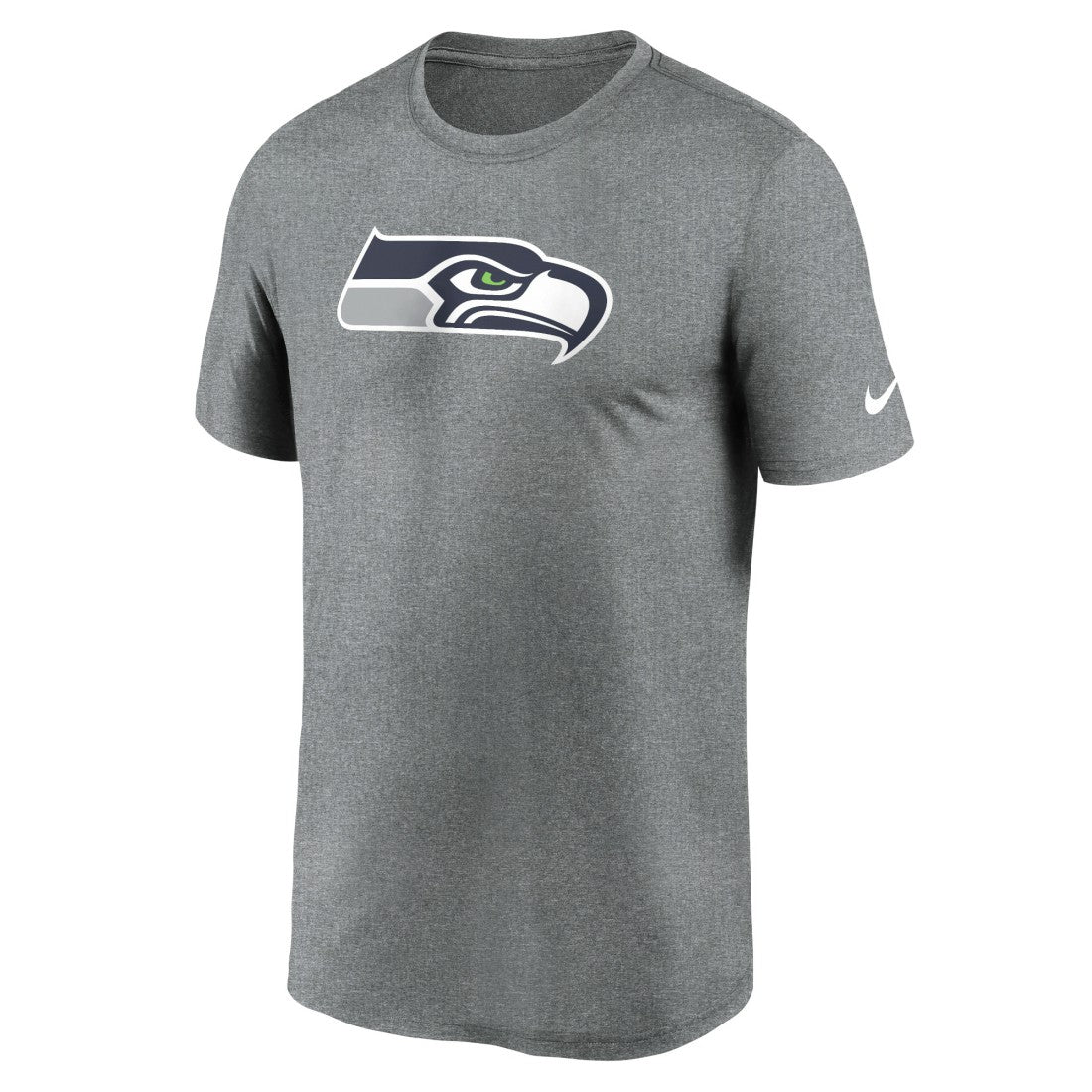 Nike Seattle Seahawks Primetime Legend Logo Performance T-Shirt Heather Charcoal