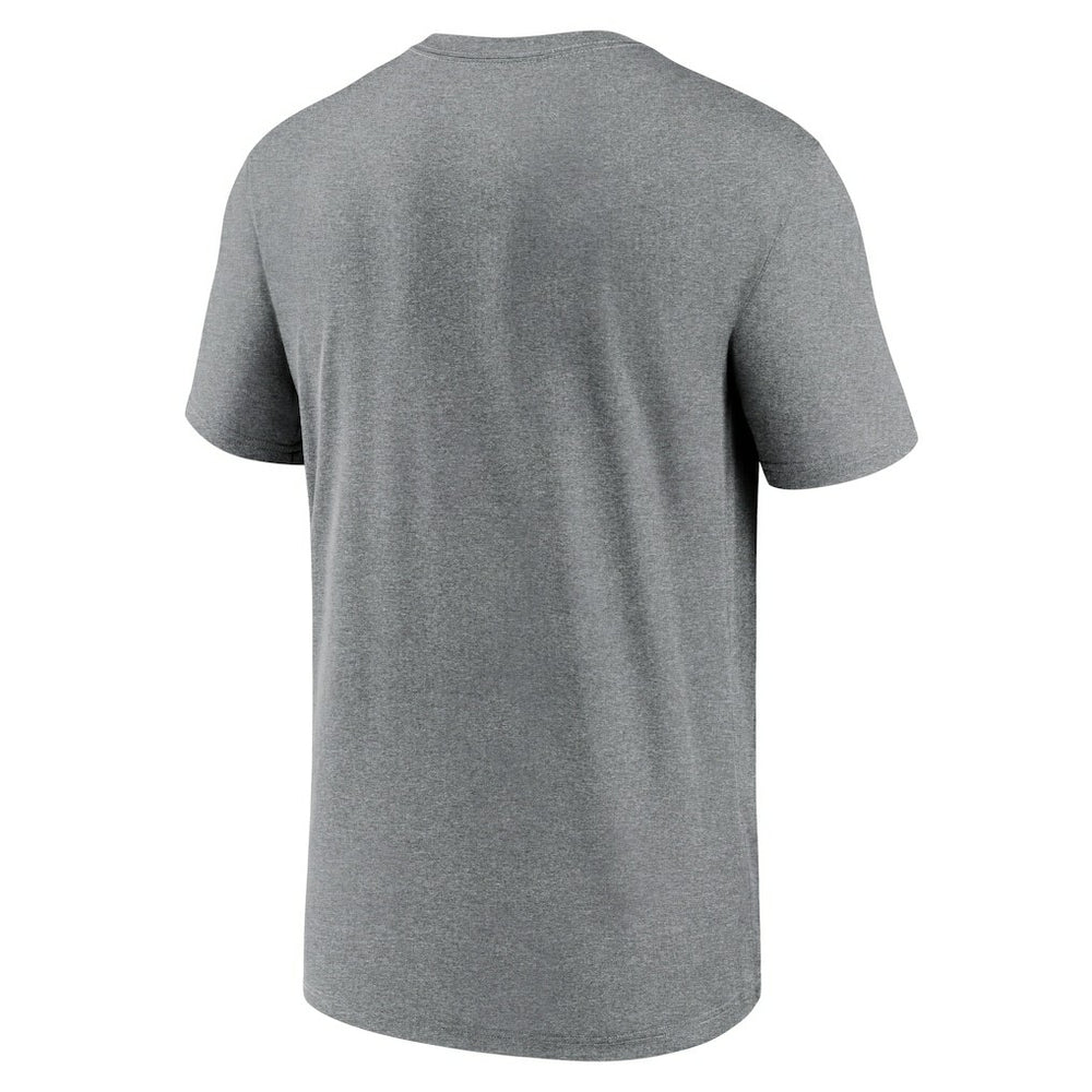 Nike Pittsburgh Steelers Primetime Legend Logo Performance T-Shirt Heather Charcoal